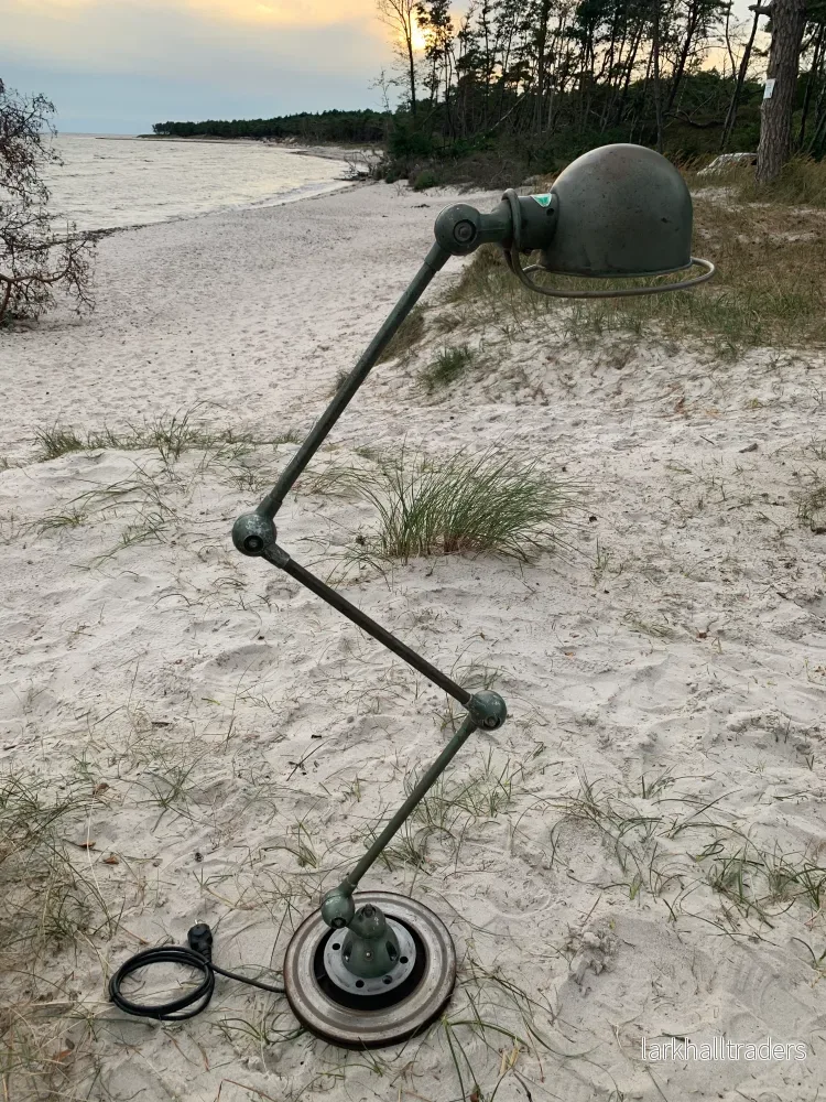 Jieldé golvlampa med 3 armar - Grön
