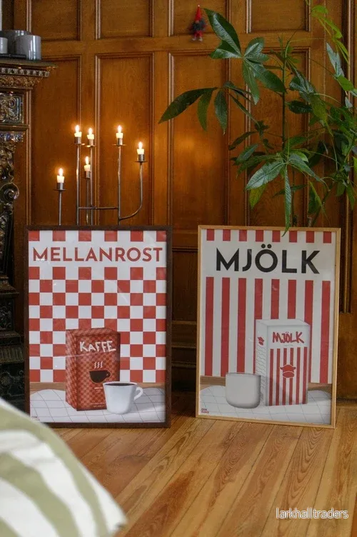 Röd Mjölk Poster - Bild 3