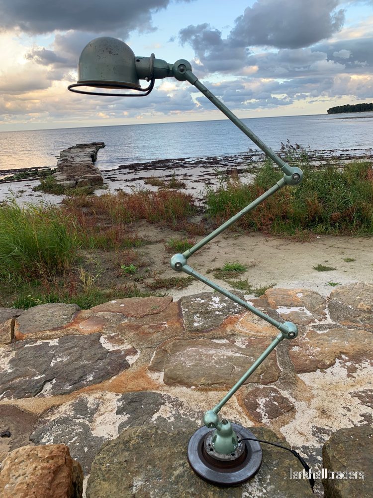 Jieldé bords-/vägg-/taklampa - 4 armar (grön) - Bild 2