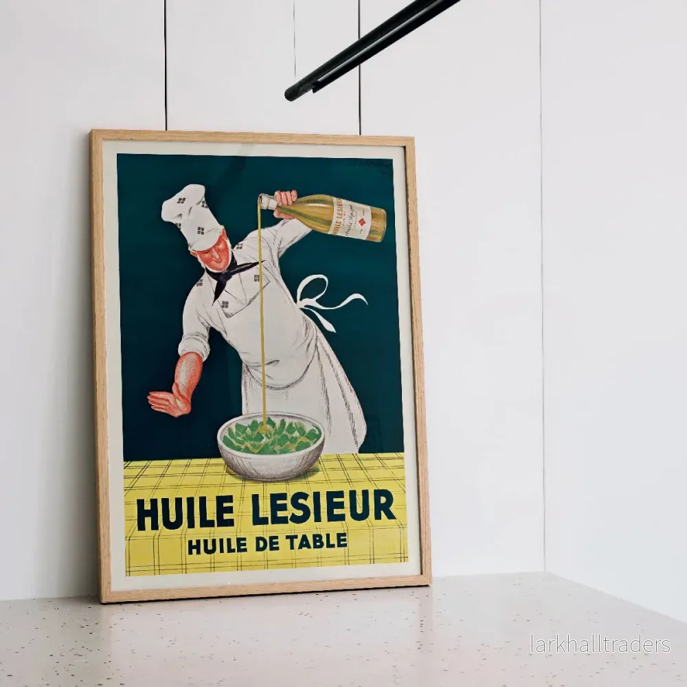 Huile Lesieur Poster