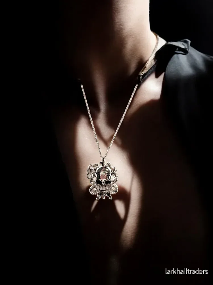 Halsband Octopus-dödskalle - Bild 2