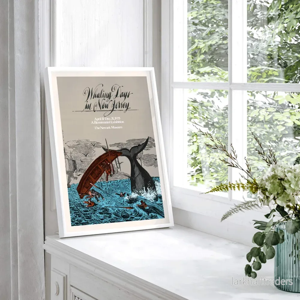 Valfångstdagar i New Jersey Poster