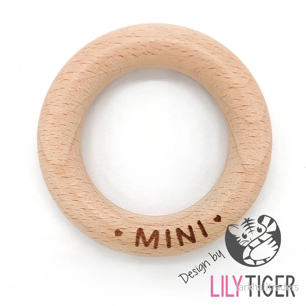 Graverad träring ”MINI”, 5,5cm Graverad träring ”MINI”, 5,5cm