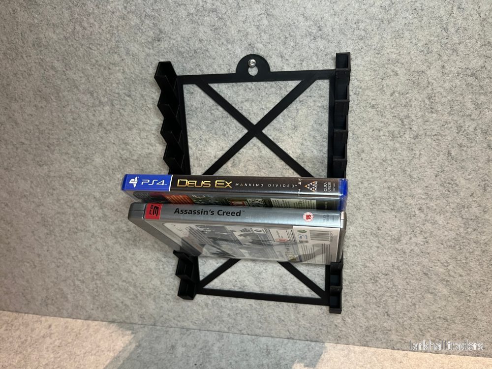Vägghållare för 10 spel till PlayStation 5, 4, 3 (PS5, PS4, PS3) - Bild 3