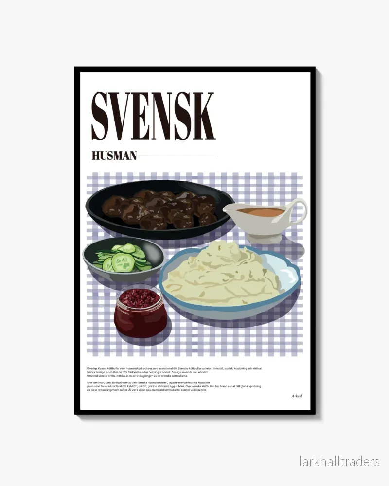 Svensk husman Poster Svensk husman Poster