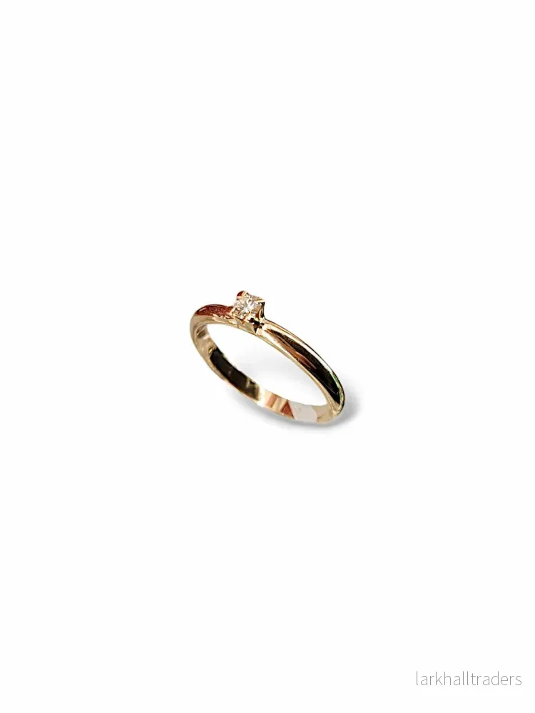 Sweeten 0,06ct Ring Rödguld