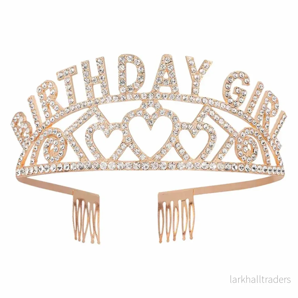 Tiara, birthday girl metall Tiara, birthday girl metall