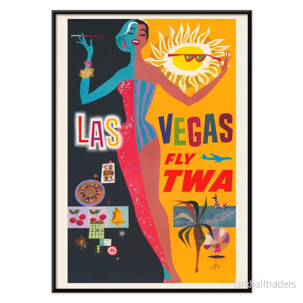Las Vegas – flyg TWA Poster - Bild 2
