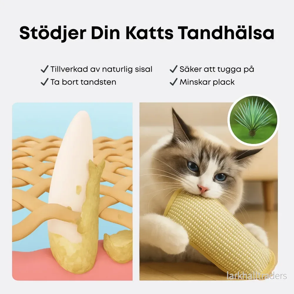BiteBuff™ – Tuggleksak för kattens munhälsa - Bild 3