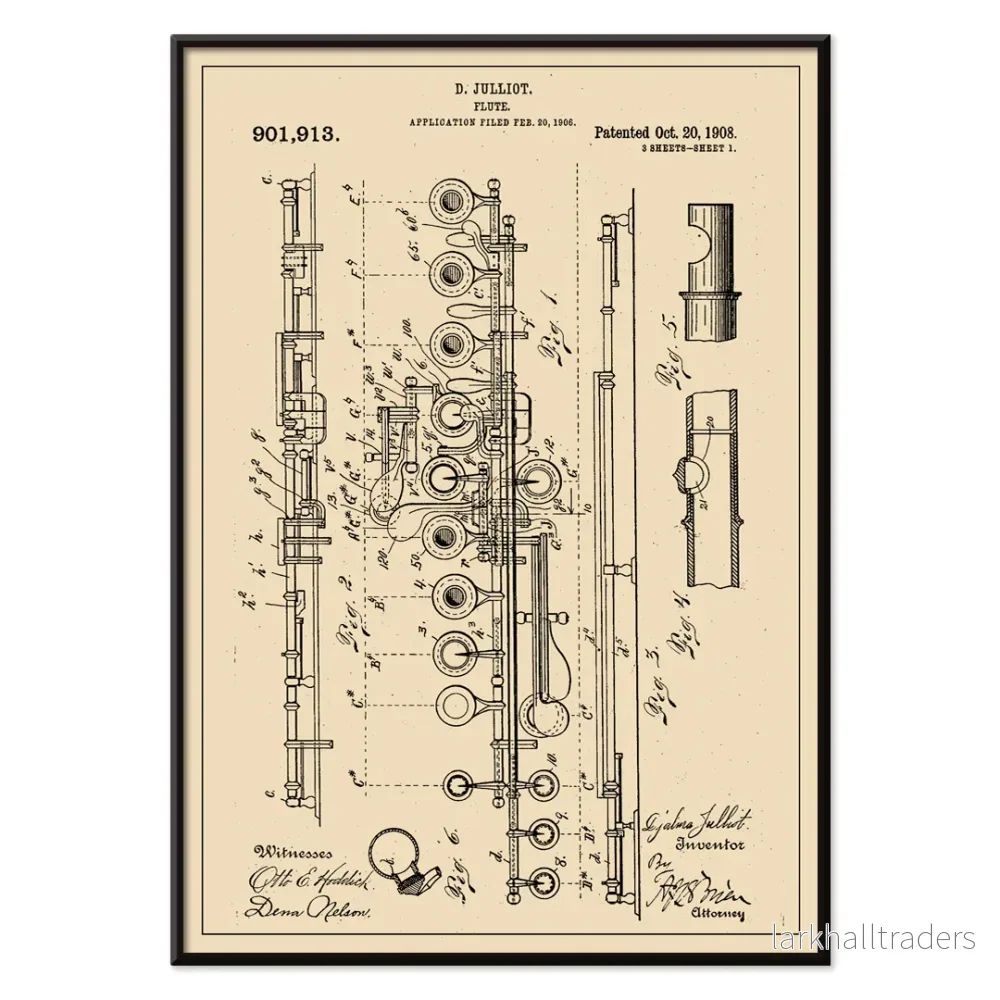 Flöjtpatent Poster - Bild 2