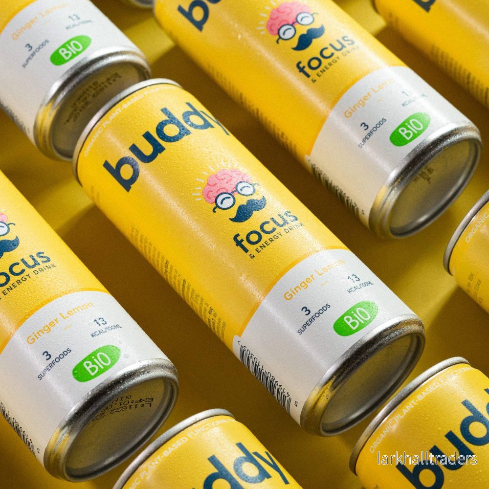 Buddy Naturlig och ekologisk energidryck Citron Ingefära Buddy Naturlig och ekologisk energidryck Citron Ingefära