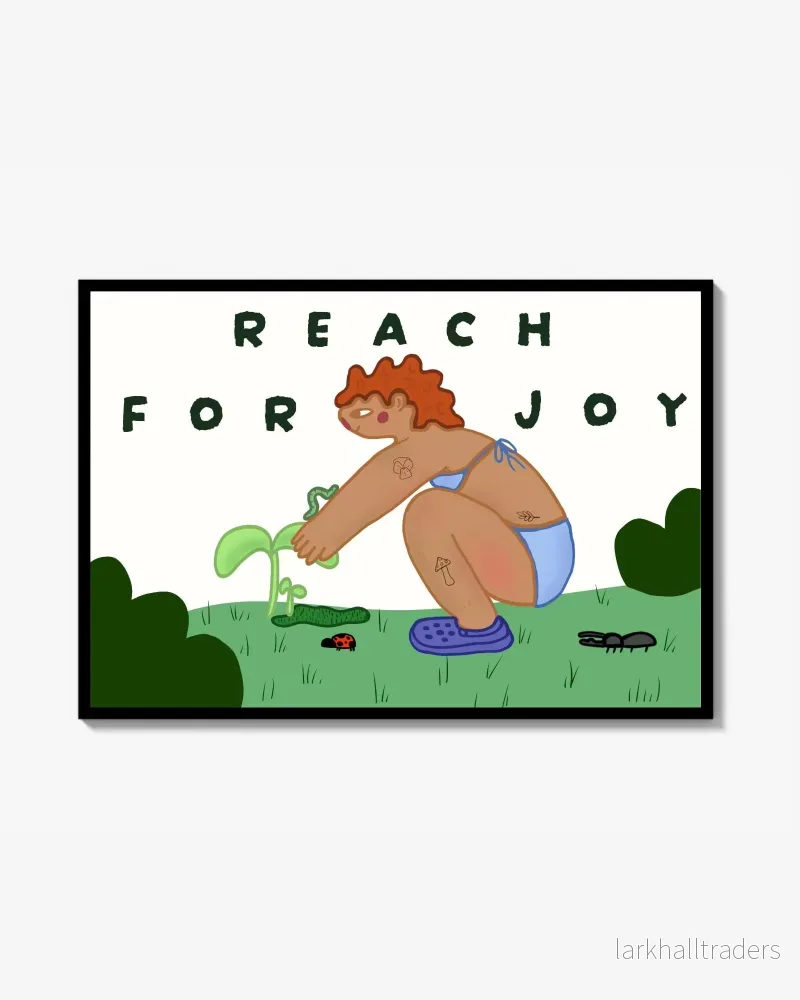 ’Reach for joy’ födosöksposter