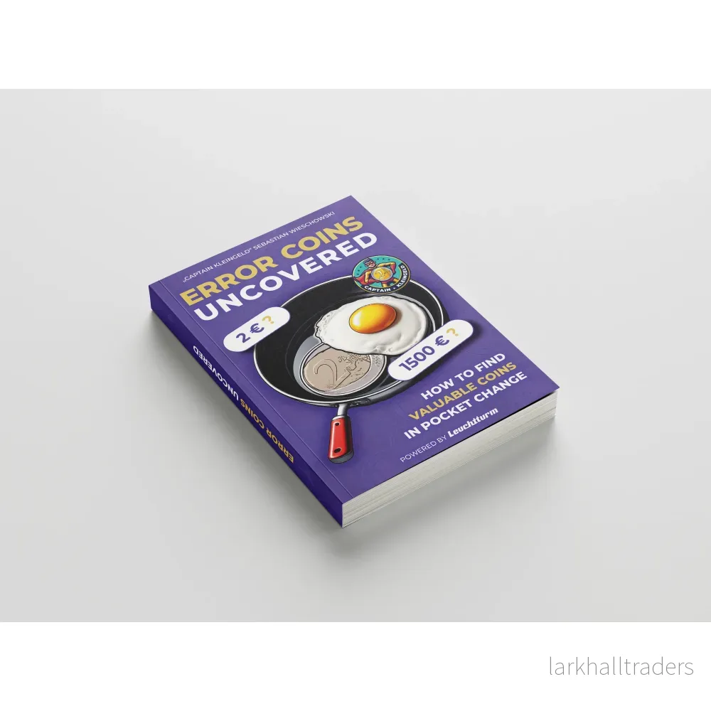 Error Coins Uncovered – Katalog på engelska om EURO-mynt Error Coins Uncovered – Katalog på engelska om EURO-mynt