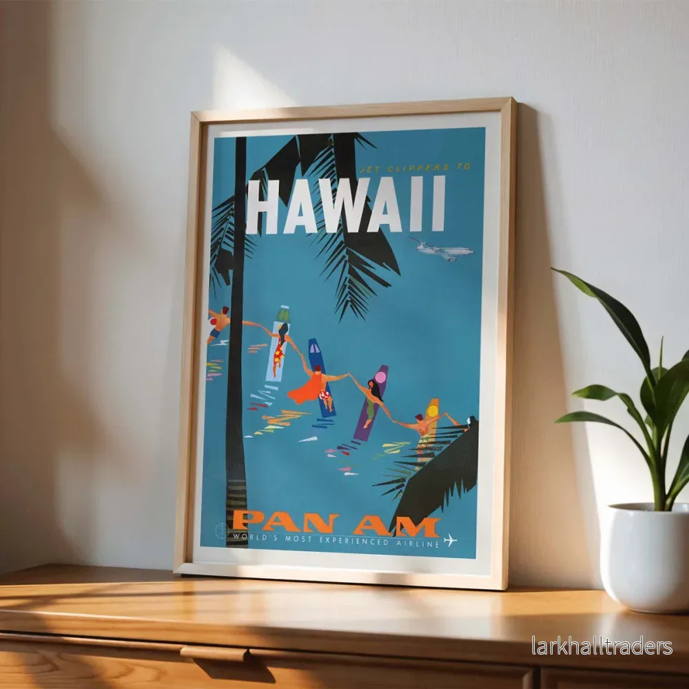 Jet Clipper till Hawaii Poster - Bild 3