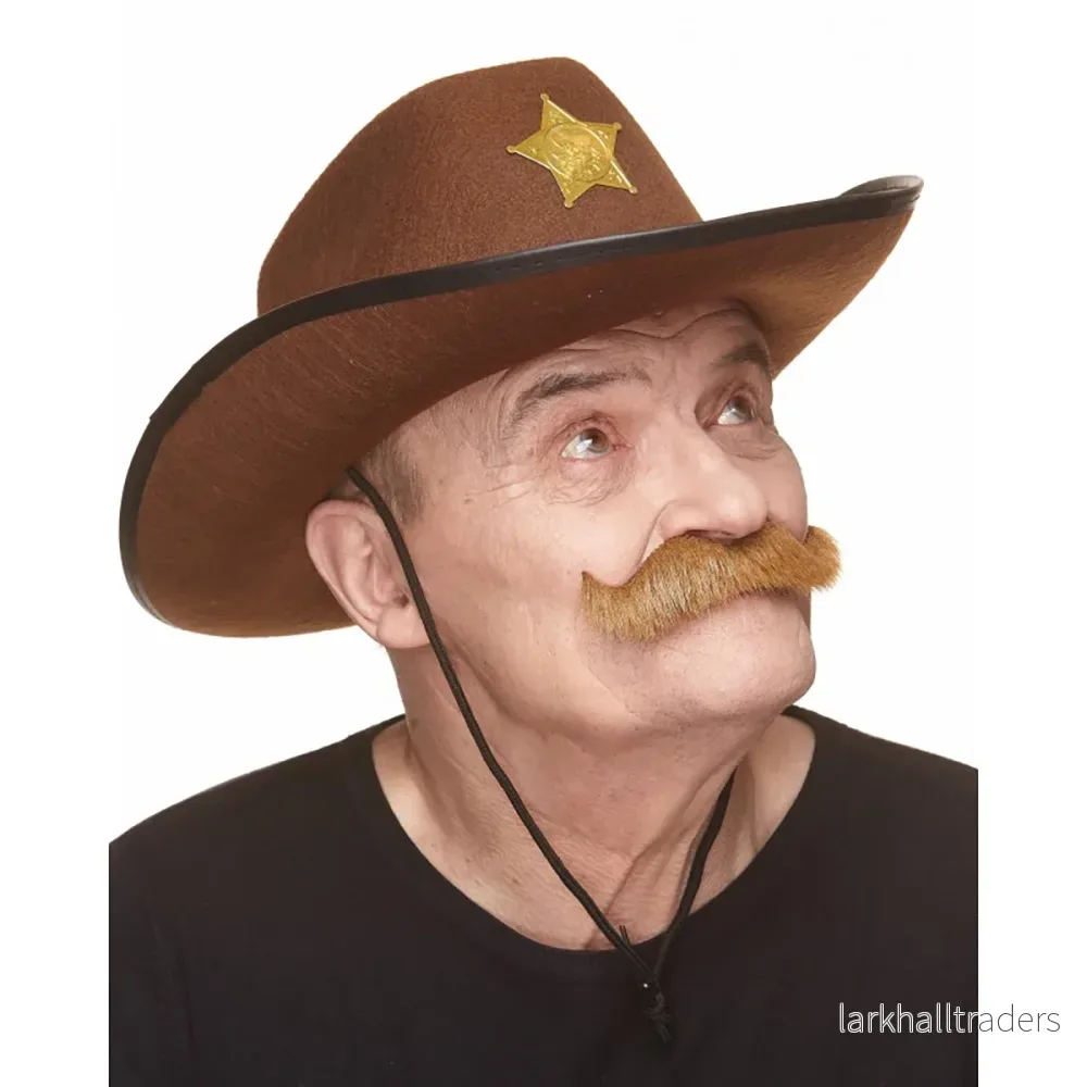 Mustasch, sheriff kastanj - Bild 3