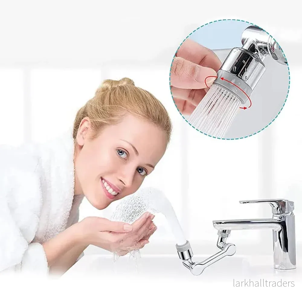 Kranförlängare – 360 grader – 2 sprayfunktioner –