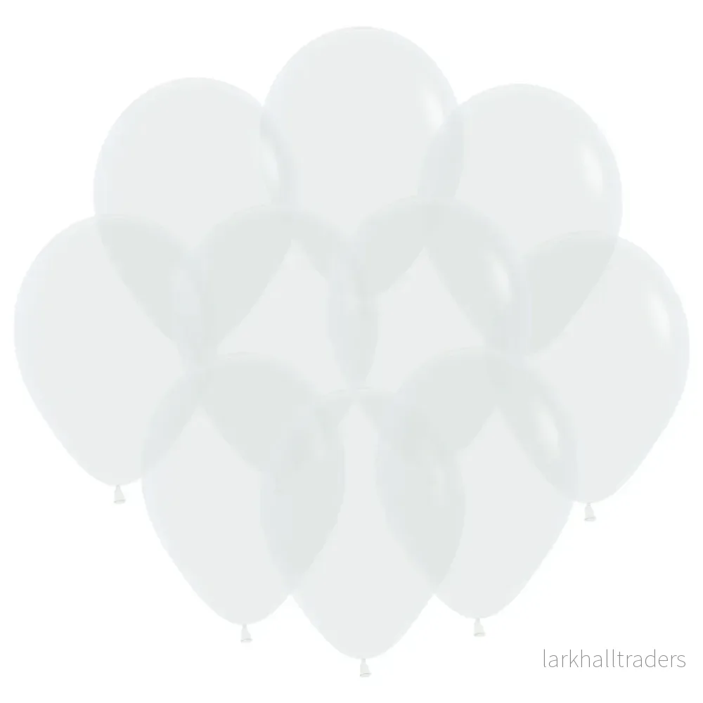 Ballonger, transparent 30 cm 10 st