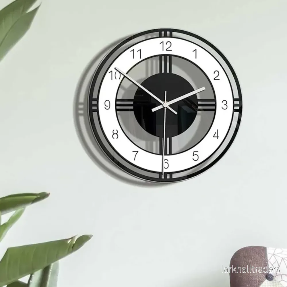 Timora Minimalistisk Väggklocka – Tyst Quartzdesign för Moderna Hem - Bild 3