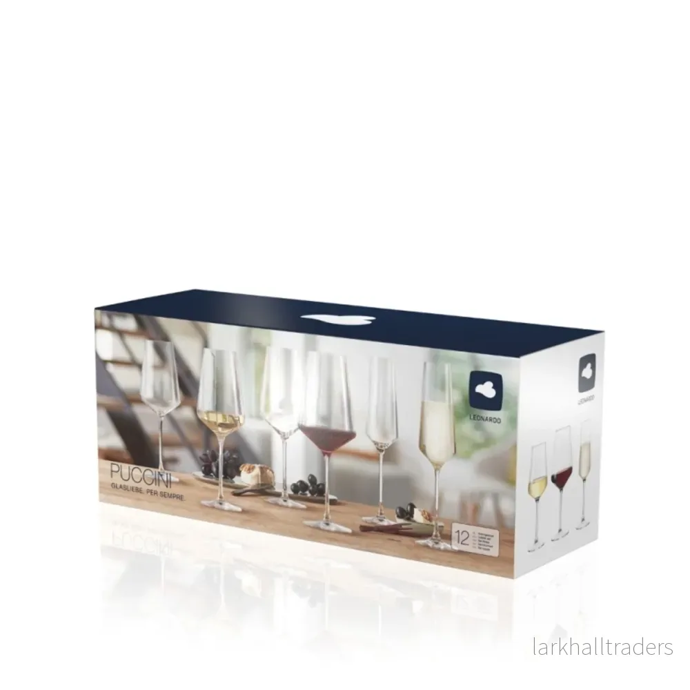Vinset Puccini vinglas & champagneglas 12-pack Vinset Puccini vinglas & champagneglas 12-pack