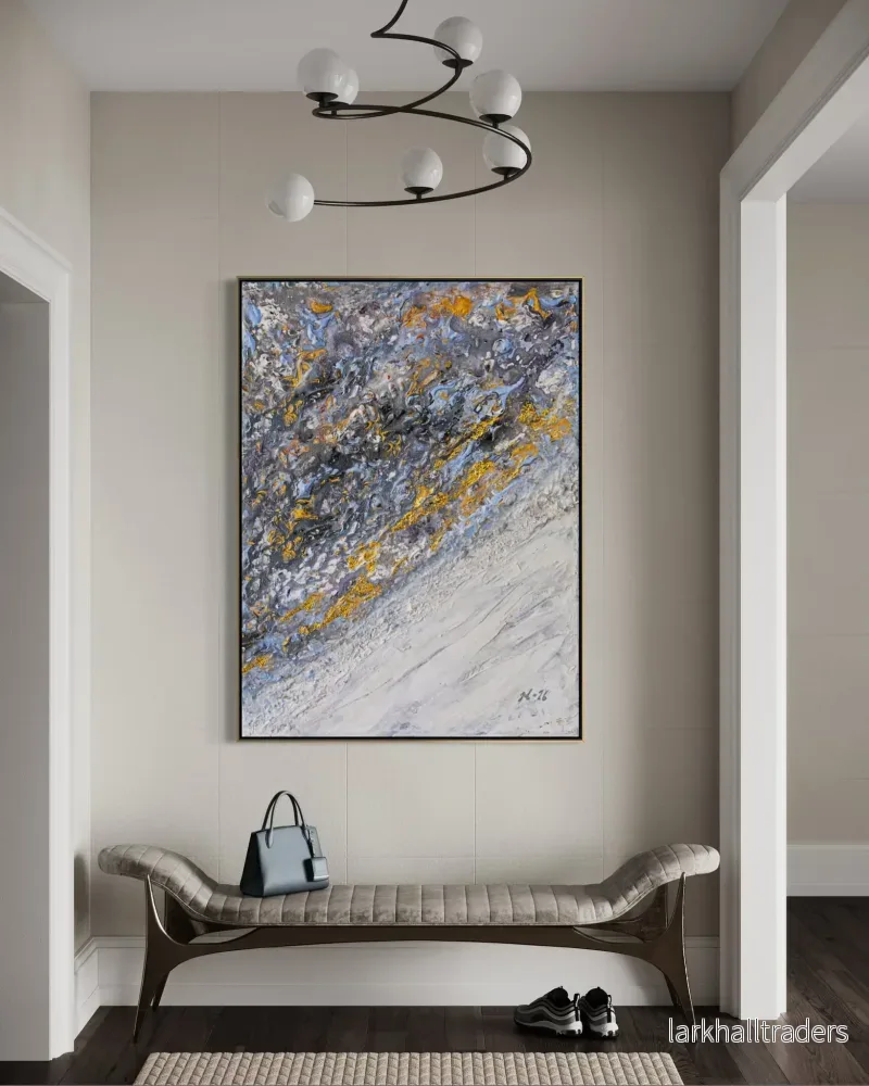 Canvas Print ”Glimmering Sea Passage”| Svensk Kust Väggkonst Canvas Print ”Glimmering Sea Passage”| Svensk Kust Väggkonst