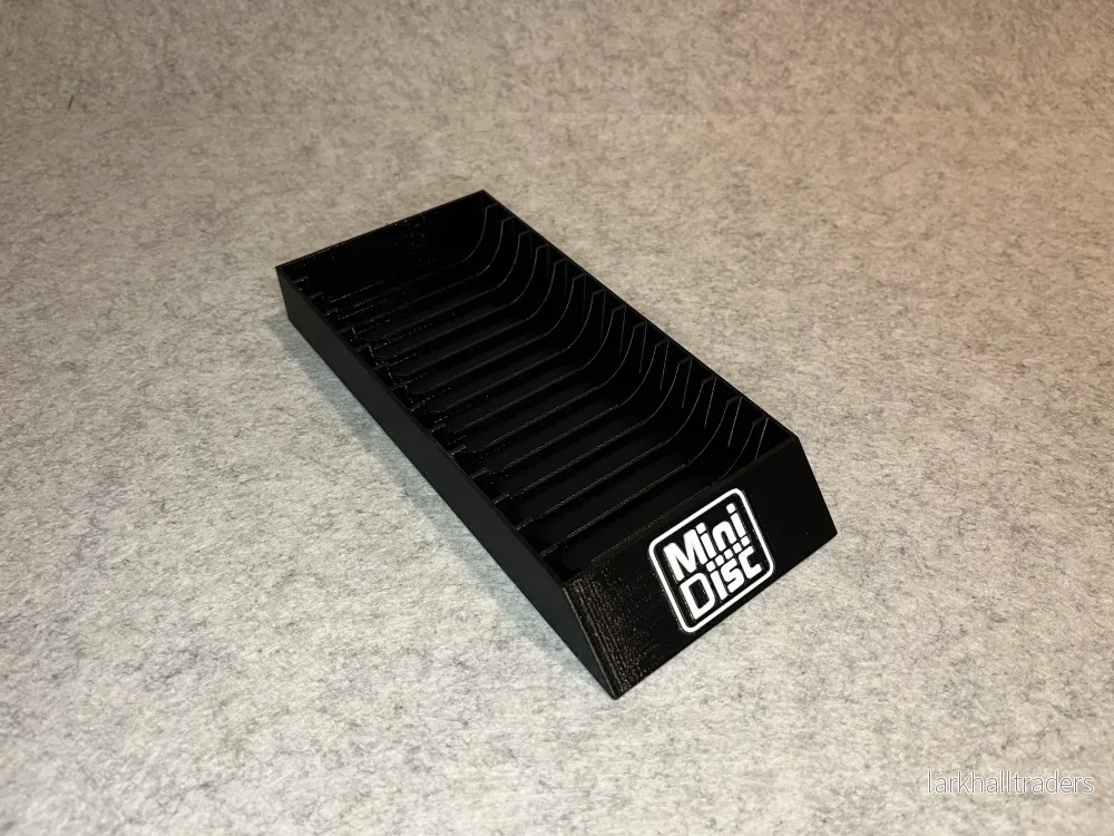 Spelställ för 15 MiniDisc-skivor - med MD-logotyp - Bild 2