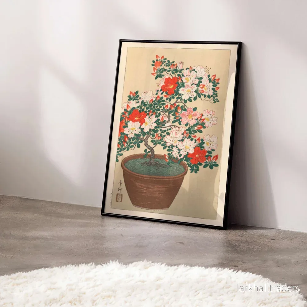 Blommande azalea Poster - Bild 3