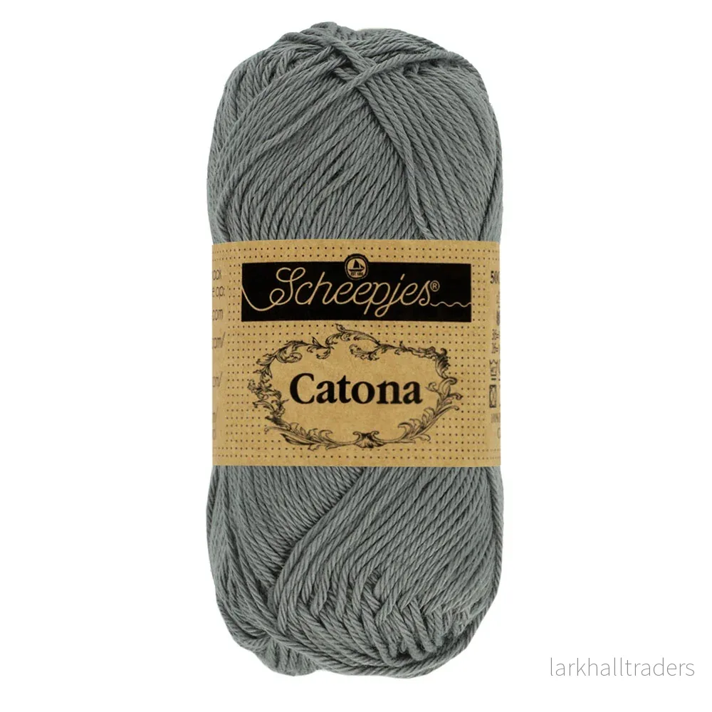 Scheepjes Catona 50g – 242 Metal Grey Scheepjes Catona 50g – 242 Metal Grey