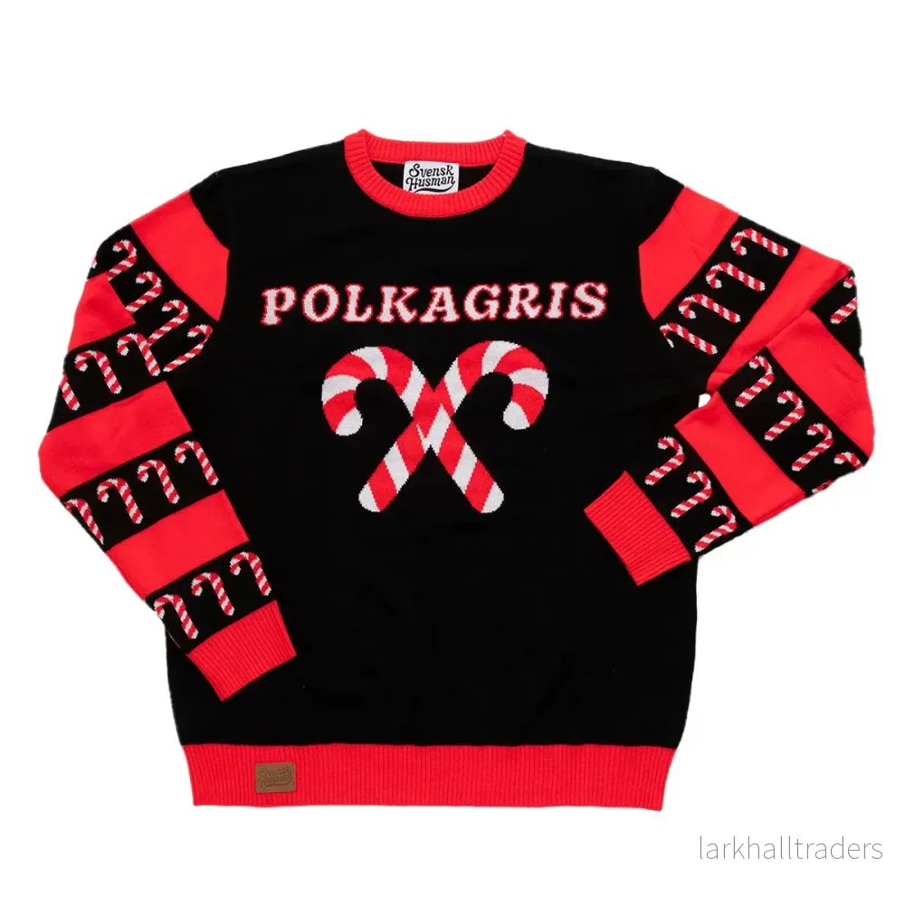 Jultröja Polkagris Jultröja Polkagris