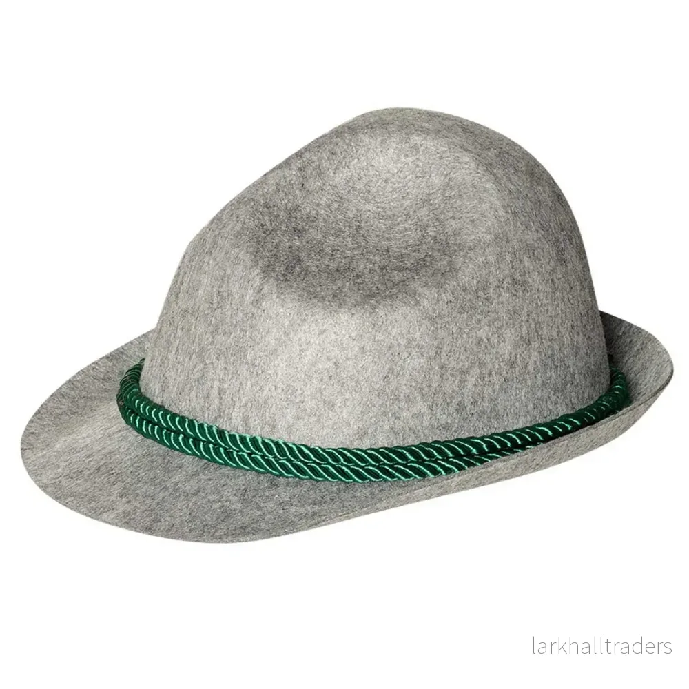 Tyrolerhatt, grå/grön Tyrolerhatt, grå/grön