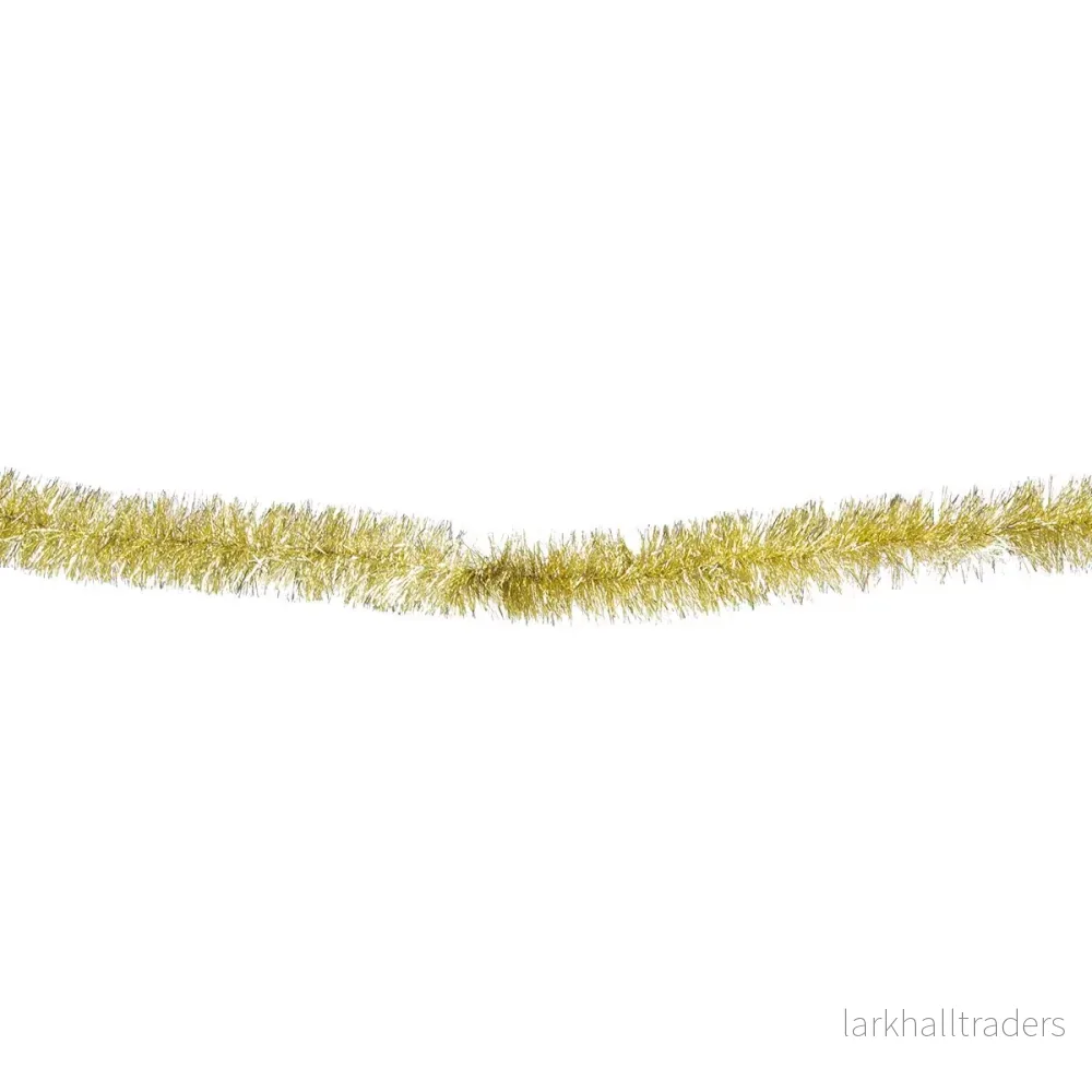 Glittergirlang, guld 50 mm 2 m Glittergirlang, guld 50 mm 2 m