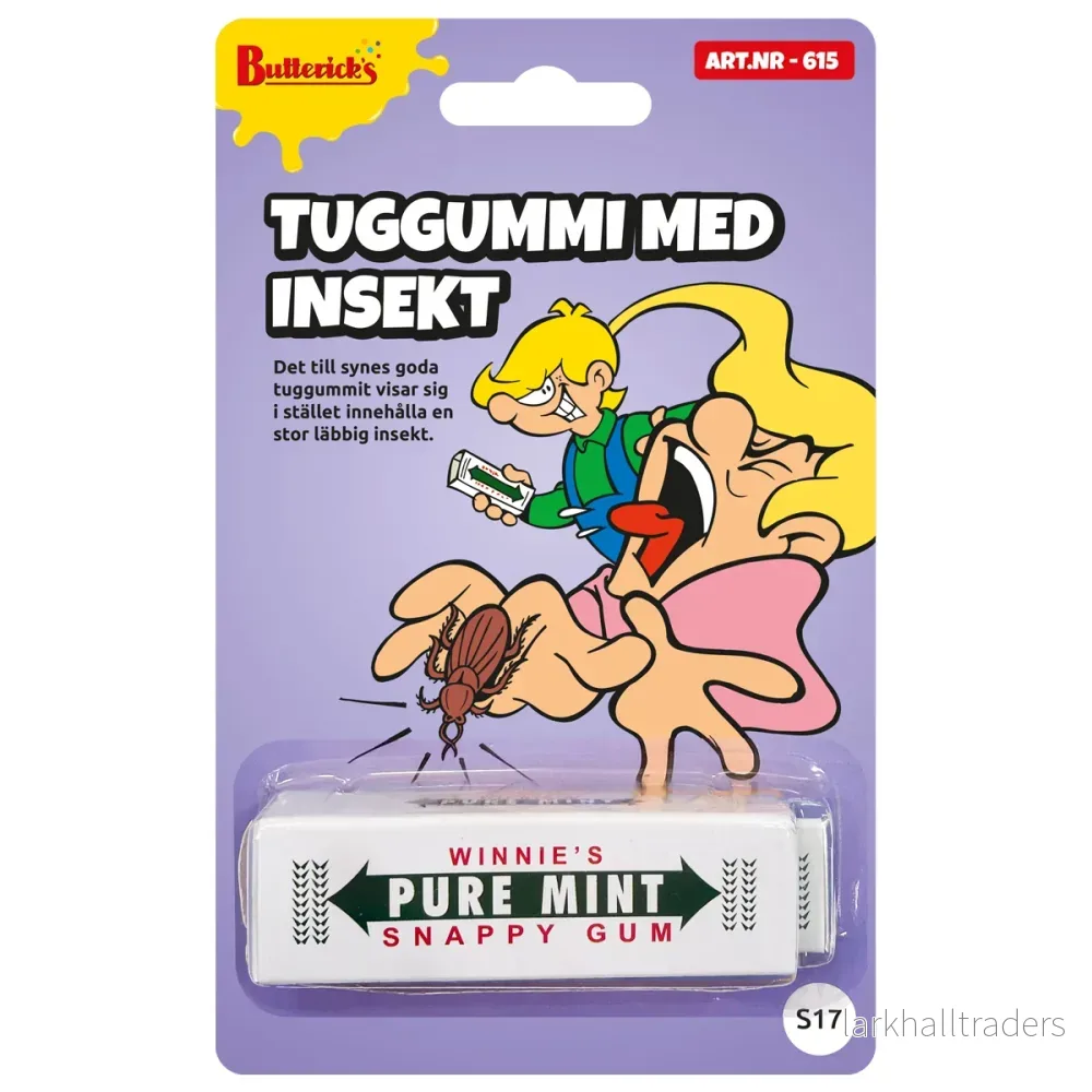 Tuggummi med insekt - Bild 3