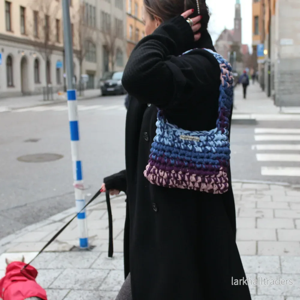 Axelväska Eleonora - Blå - Bild 2