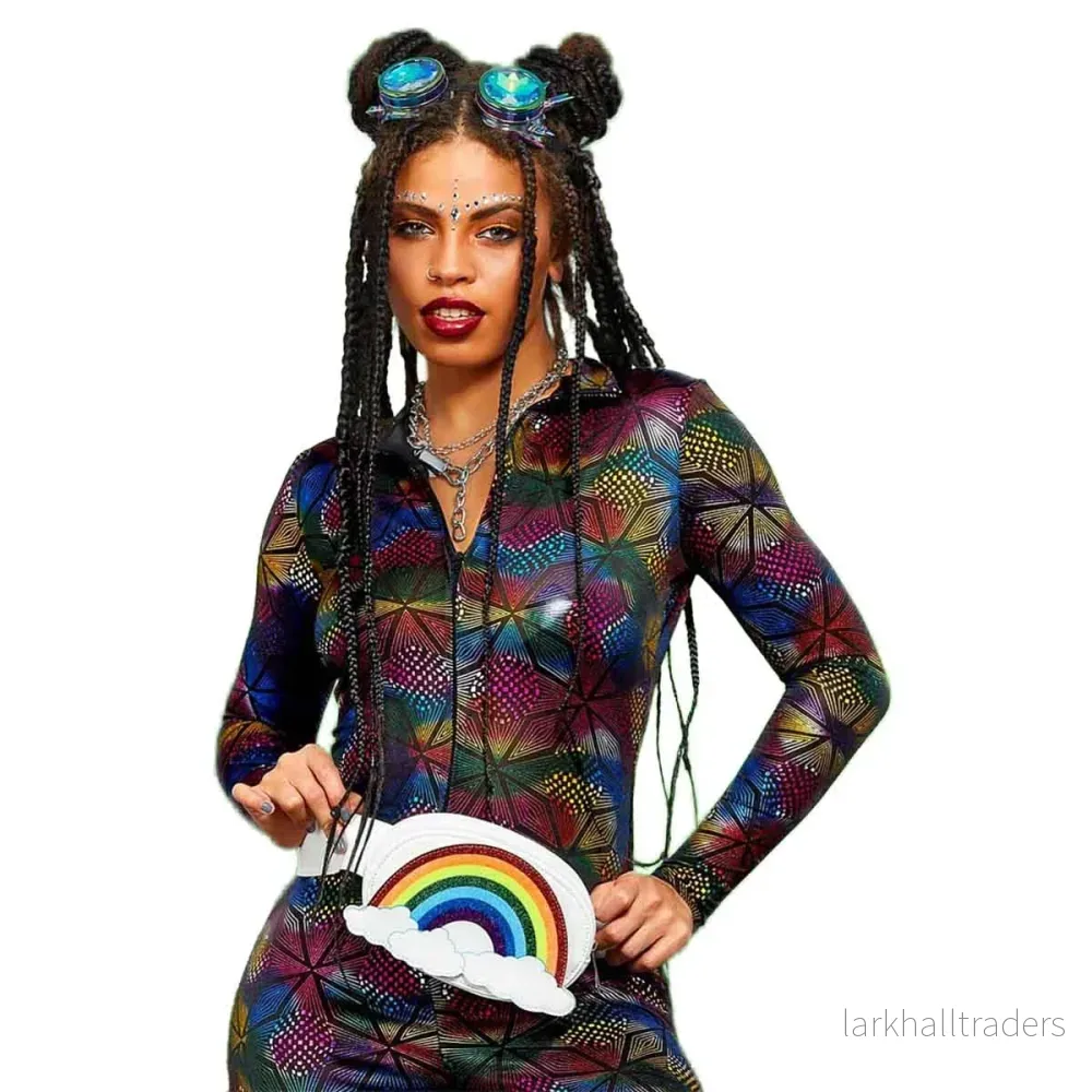 Midjeväska, Fever rainbow bum bag - Bild 2