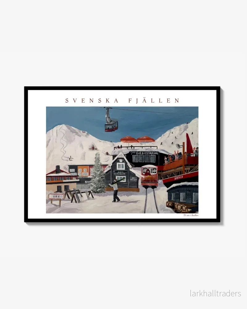 Svenska fjällen - Poster