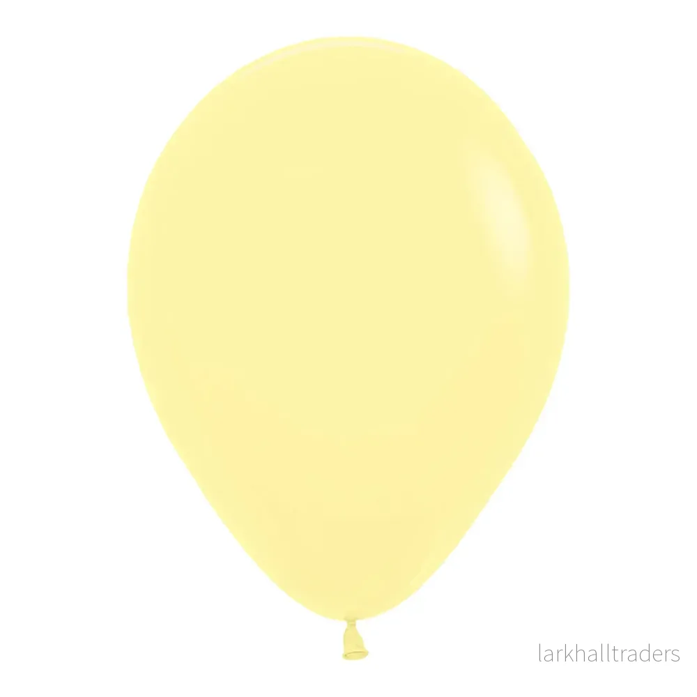 Ballonger, matta gul pastell 10 st - Bild 3