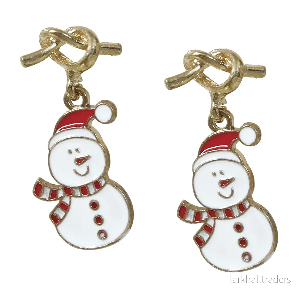 Julörhängen, little snowman
