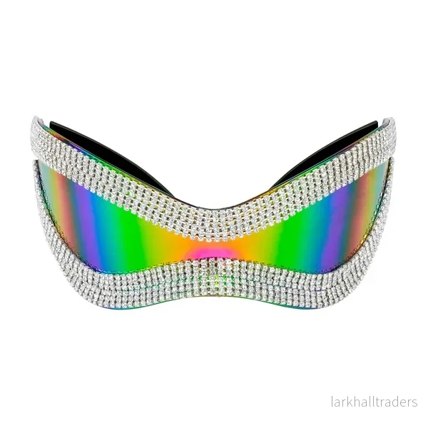Glasögon, strass oversize - Bild 2