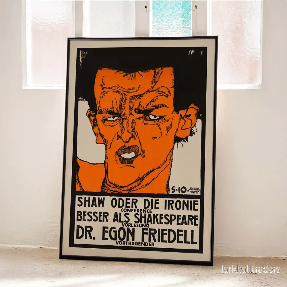 Shaw or Irony Poster