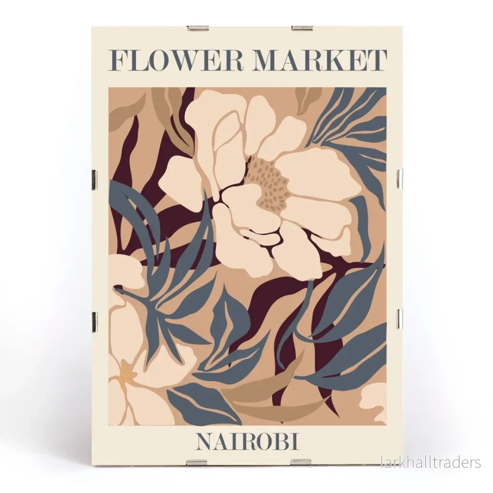 Blommarknad - Nairobi Poster - Bild 3