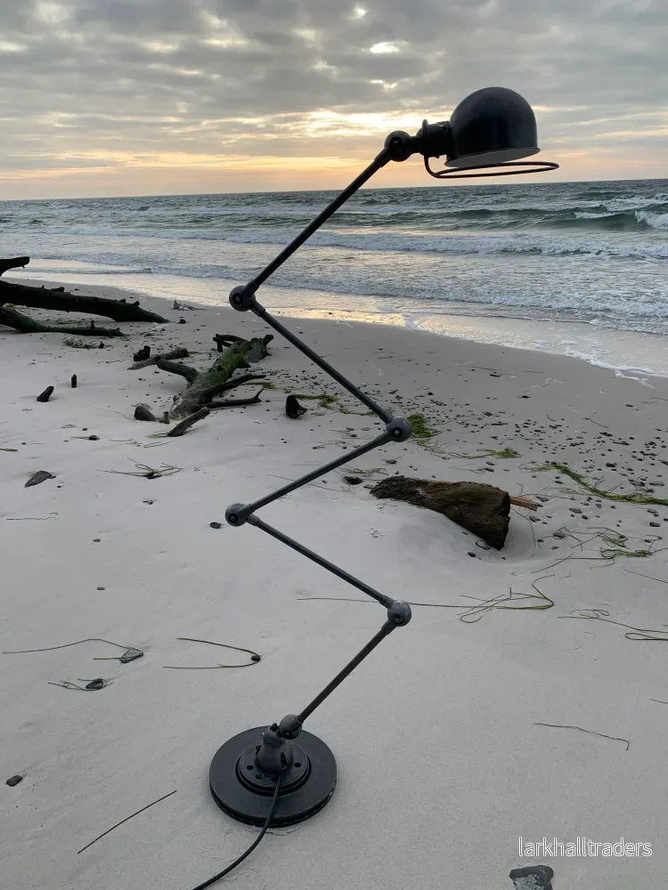Jieldé golvlampa med 5 armar – Mörk stål