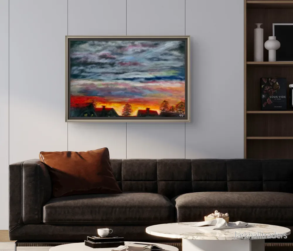 A Moment of Eternity Original på duk (50×70 cm) - Bild 2