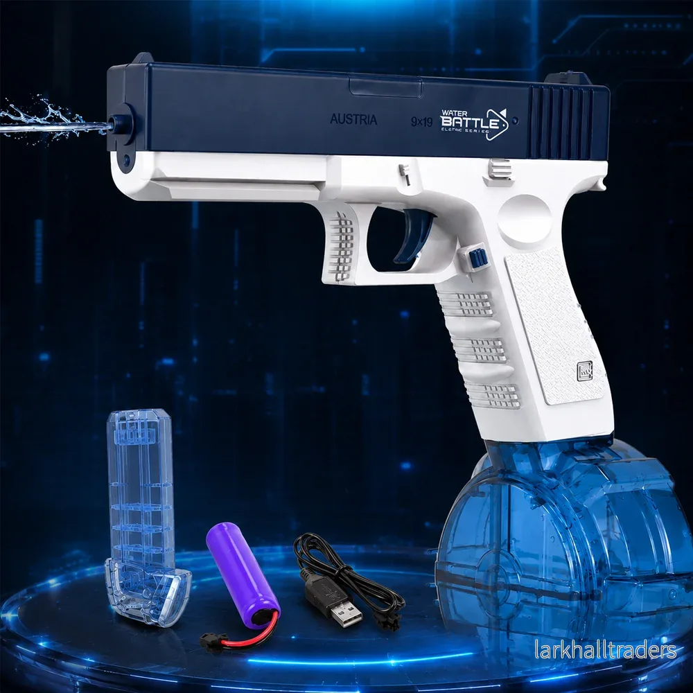 Elektrisk Vattenpistol - Glock 434cc Pro Blue - Bild 3