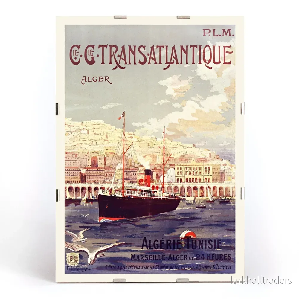 Cie.Cle Transatlantique Poster - Bild 3