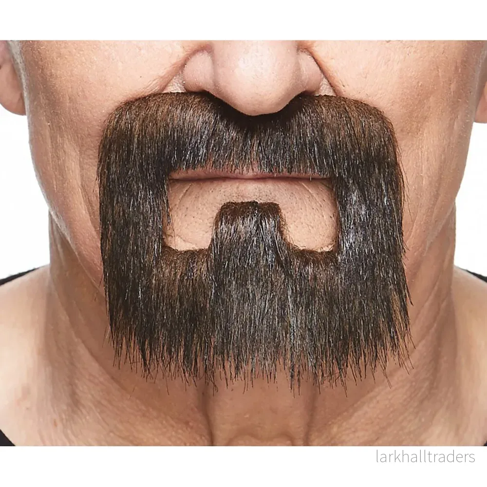 Mustasch, handyman brun Mustasch, handyman brun