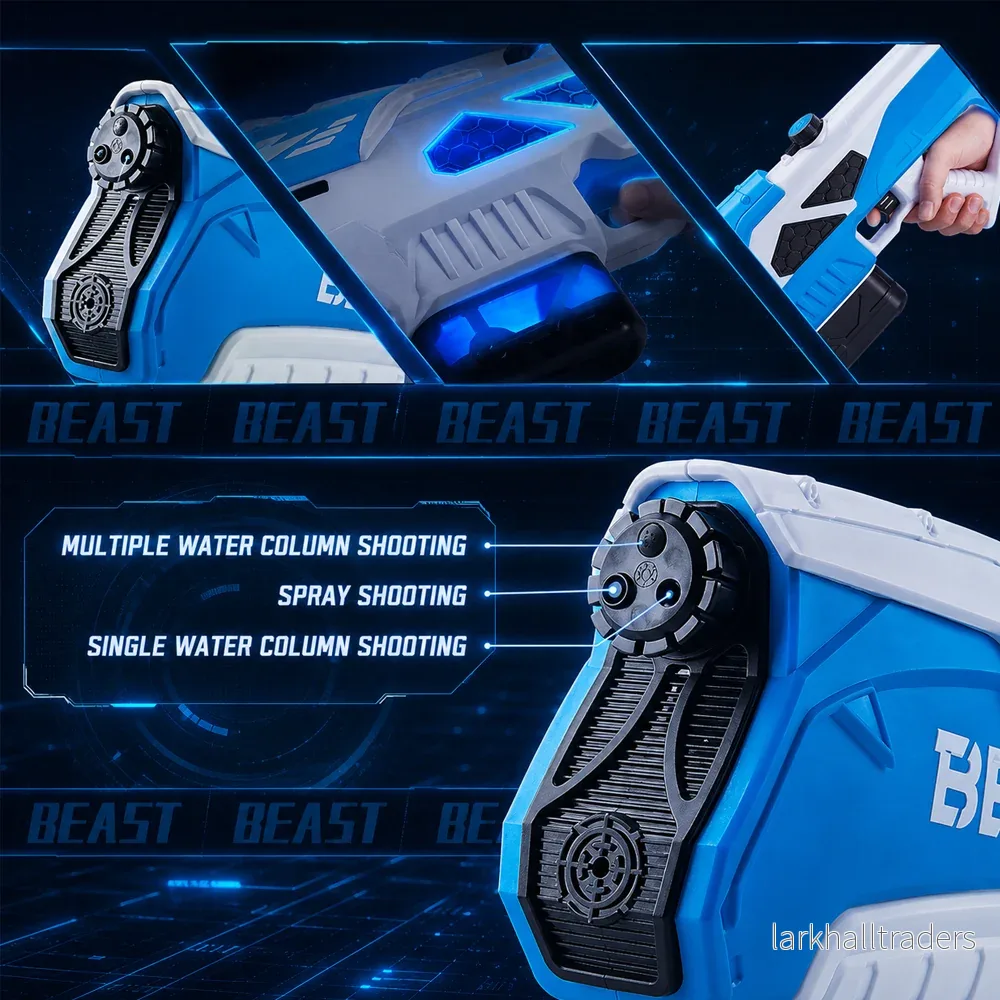 Elektrisk Vattenpistol – BEAST Beauty – Kraftfull Vattenaction i Megastorlek! - Bild 3