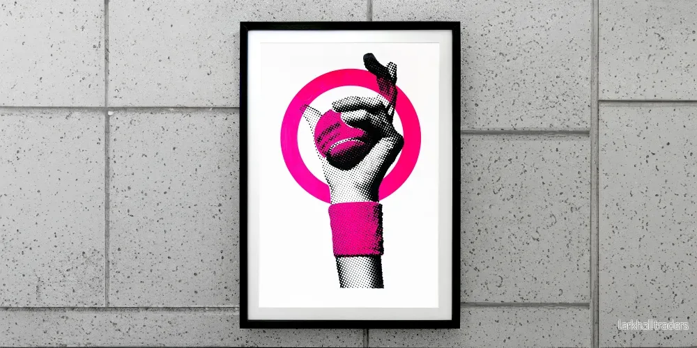 Tennis Fine Art Screentryck - Bild 3