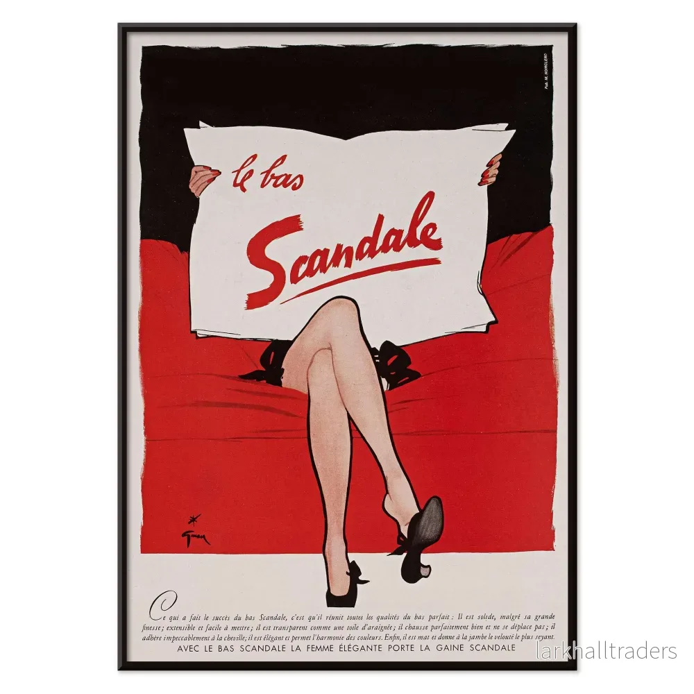 Le bas scandale Poster - Bild 2