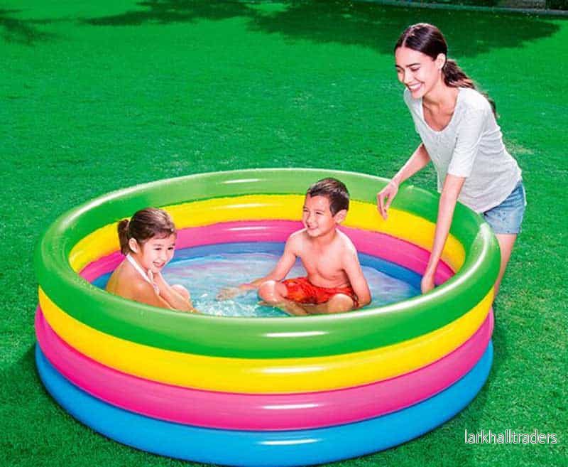 Swimming Pool Rainbow från Bestway (4 ringar) Swimming Pool Rainbow från Bestway (4 ringar)