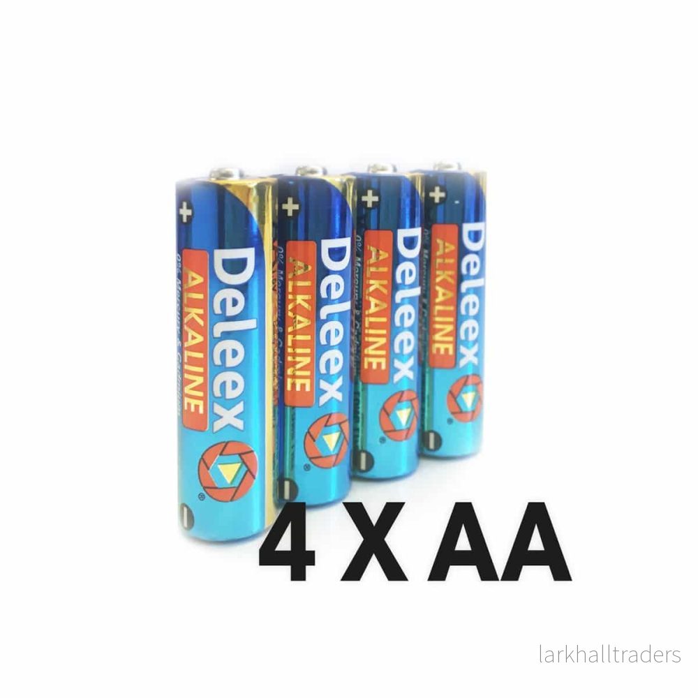 4 st AA-batterier 4 st AA-batterier