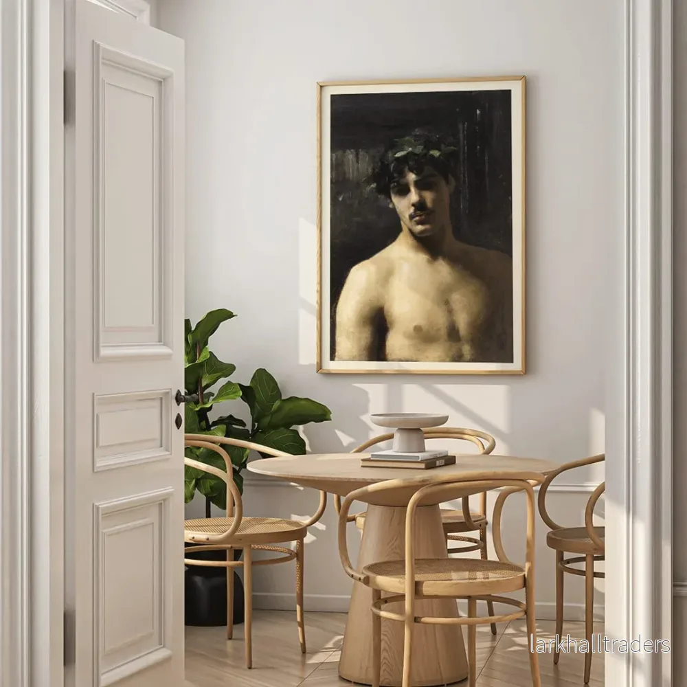 Man med lagerkrans Poster